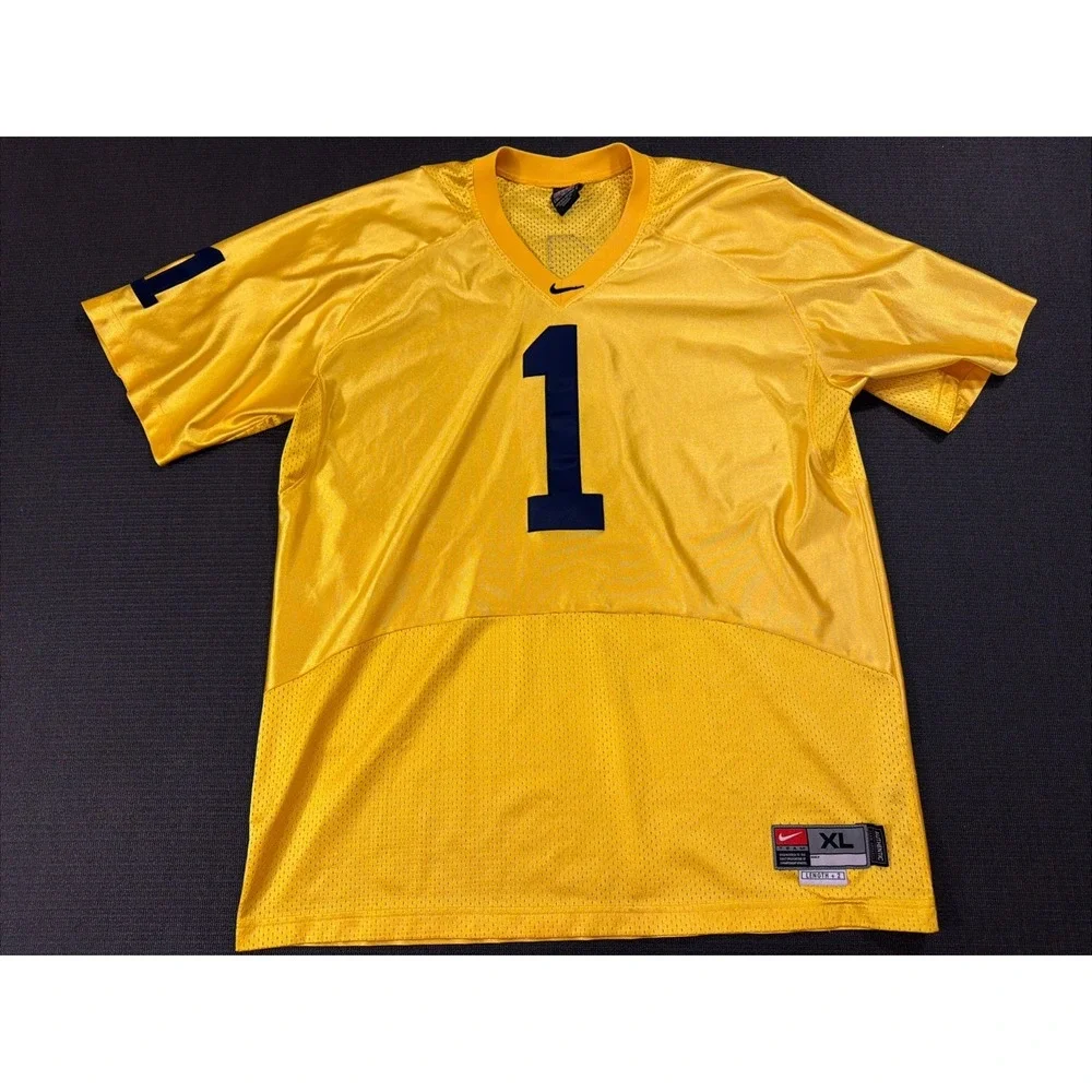 Nike Michigan Wolverines Football‎ Jersey XL Tall Custom #1